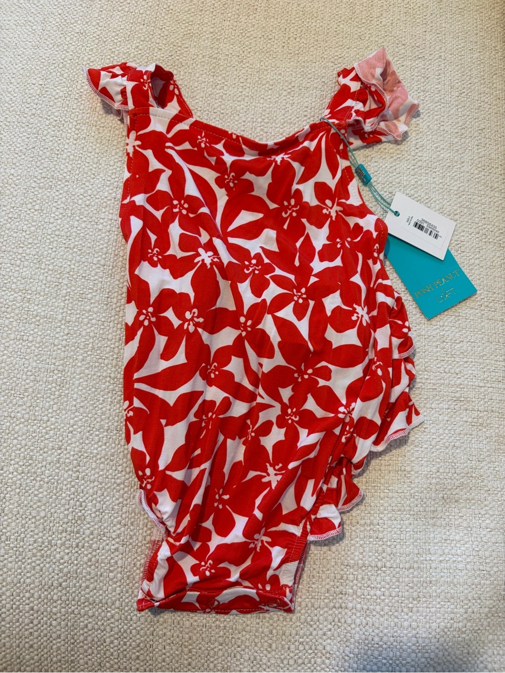NWT Loft x Posh Peanut toddler bubble romper